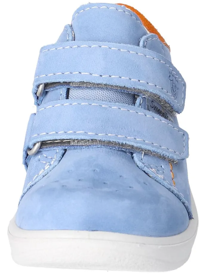 Leder-Boots "Laas" in Hellblau
