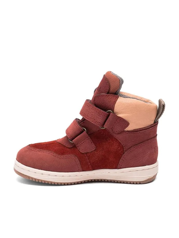 Leder-Boots "Matty" in Rot