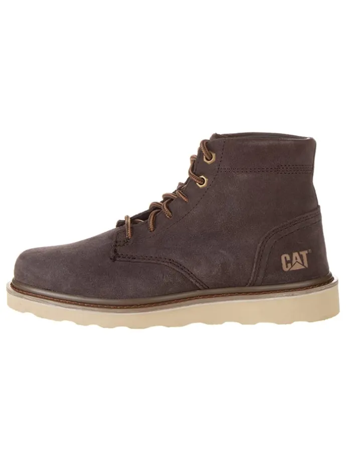 Leder-Boots "Narrate" in Dunkelbraun