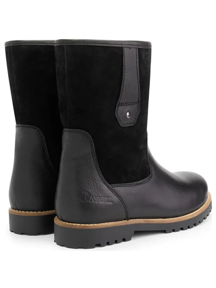 Leder-Boots "R.Cassels" in Schwarz