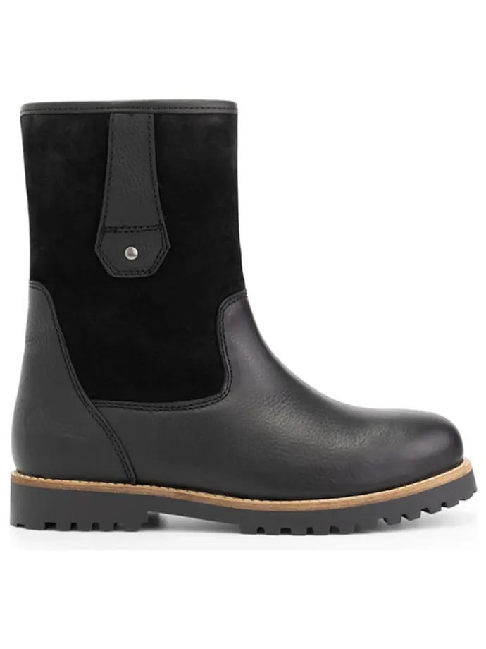 Leder-Boots "R.Cassels" in Schwarz