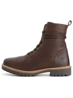 Leder-Boots "Trongsberg" in Braun