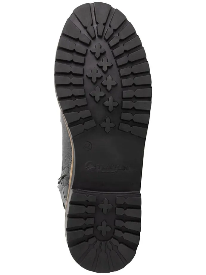 Leder-Boots "Trongsberg" in Schwarz