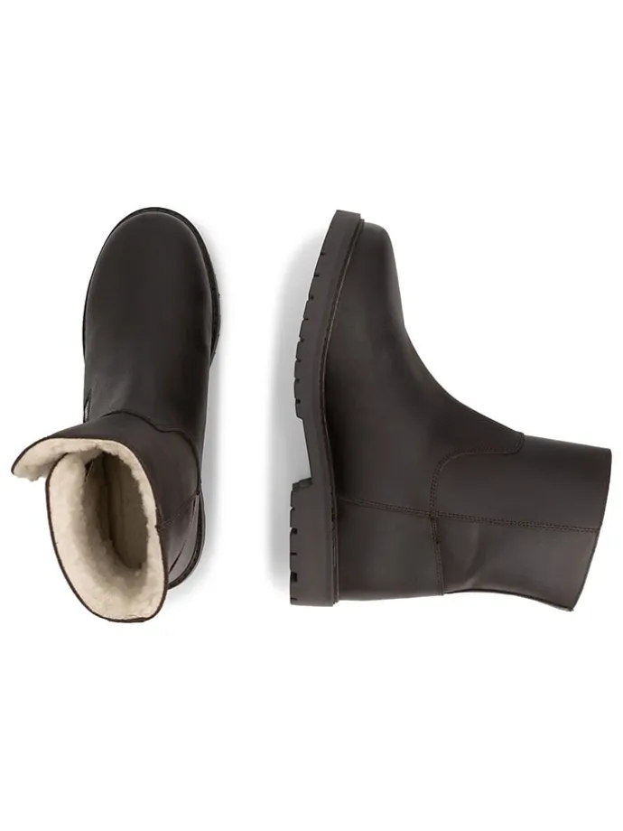 Leder-Boots "Vaerum" in Braun