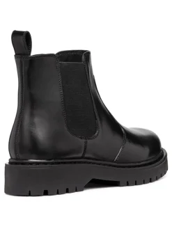 Leder-Chelsea-Boots