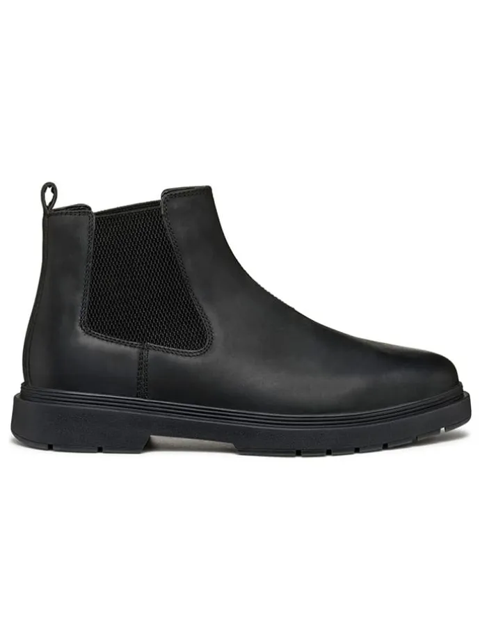 Leder-Chelsea-Boots "Calaita" in Schwarz