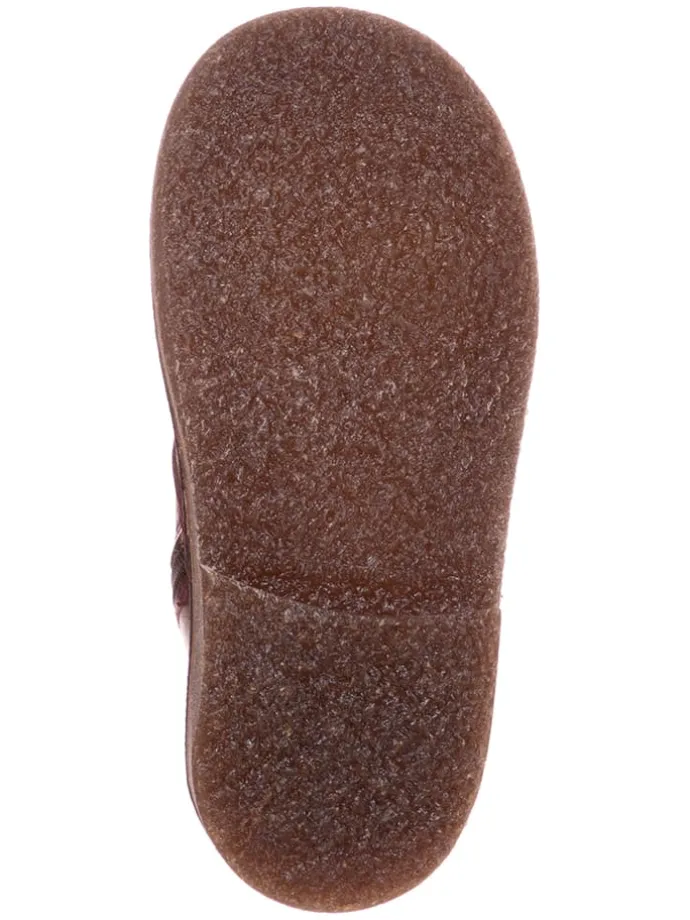 Leder-Chelsea-Boots in Bordeaux