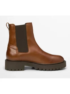 Leder-Chelsea-Boots