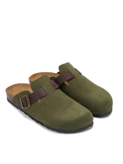Leder-Clogs