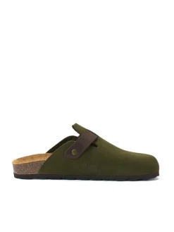 Leder-Clogs