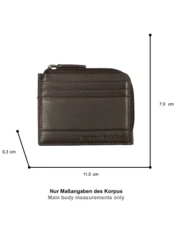 Leder-Geldbörse 