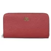Leder-Geldbörse "Concorde" in Pink - (B)20 x (H)11 x (T)2 cm