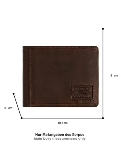 Leder-Geldbörse 