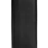 Leder-Geldbörse in Schwarz - (B)10 x (H)19 x (T)1 cm