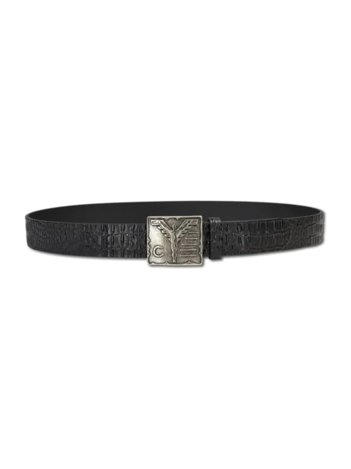 Ledergürtel Cela in Schwarz