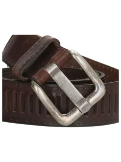 Leder-Gürtel in Braun