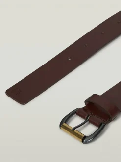 Leder-Gürtel in Braun