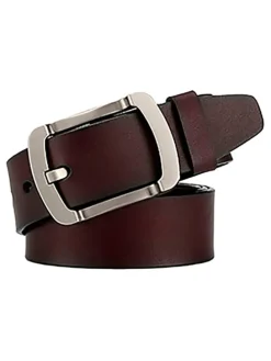 Leder-Gürtel in Braun
