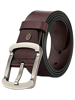 Leder-Gürtel in Braun