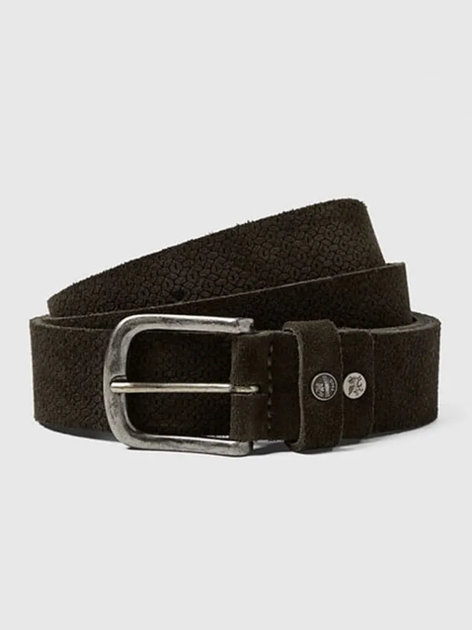 Leder-Gürtel in Braun