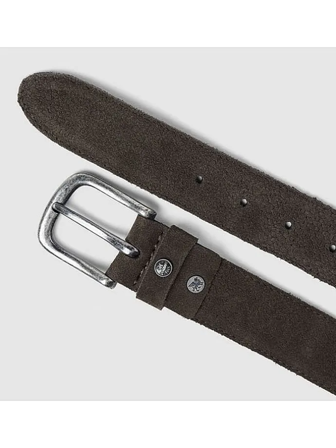 Leder-Gürtel in Braun