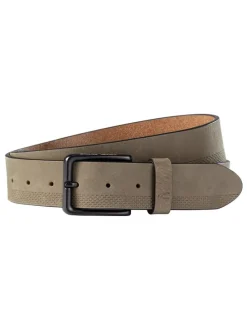 Leder-Gürtel in Braun - (L)140 cm