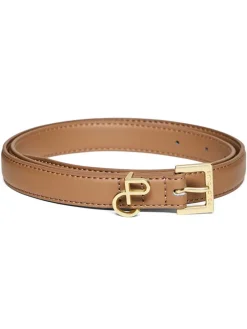 Leder-Gürtel in Hellbraun