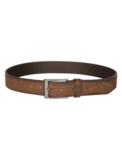 Leder-Gürtel in Hellbraun