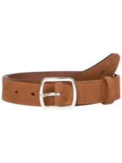 Leder-Gürtel in Hellbraun