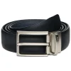 Leder-Gürtel in Schwarz
