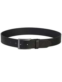 Leder-Gürtel in Schwarz