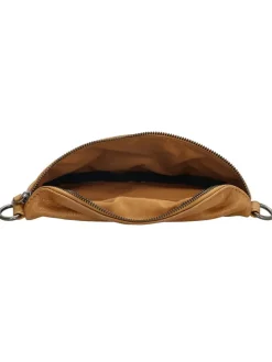 Leder-Gürteltasche in Camel - (B)22,5 x (H)14 x (T)5,5 cm
