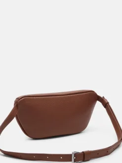 Leder-Gürteltasche "Tavia" in Hellbraun - (B)27 x (H)14 x (T)7 cm