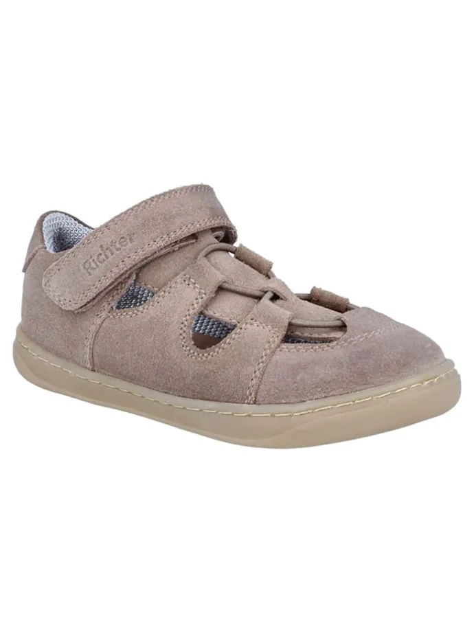 Leder-Halbsandalen "Dash" in Beige