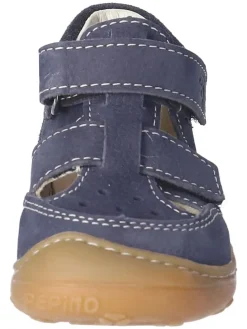 Leder-Halbsandalen