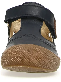 Leder-Halbsandalen