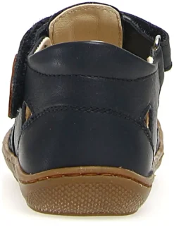 Leder-Halbsandalen