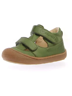 Leder-Halbsandalen
