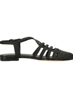 Leder-Halbsandalen