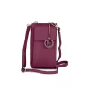 Leder-Handytasche "Cerca" in Lila - (B)11 x (H)19 x (T)4 cm