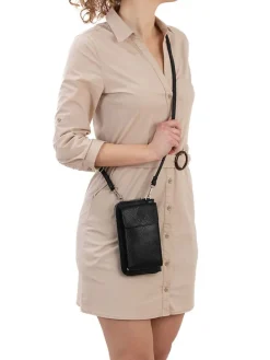 Leder-Handytasche 