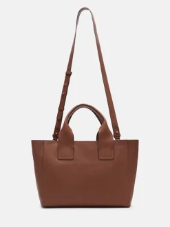 Leder-Henkeltasche 