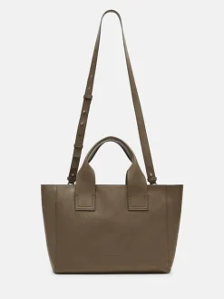 Leder-Henkeltasche 