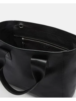 Leder-Henkeltasche 