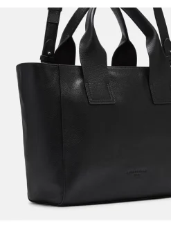 Leder-Henkeltasche 