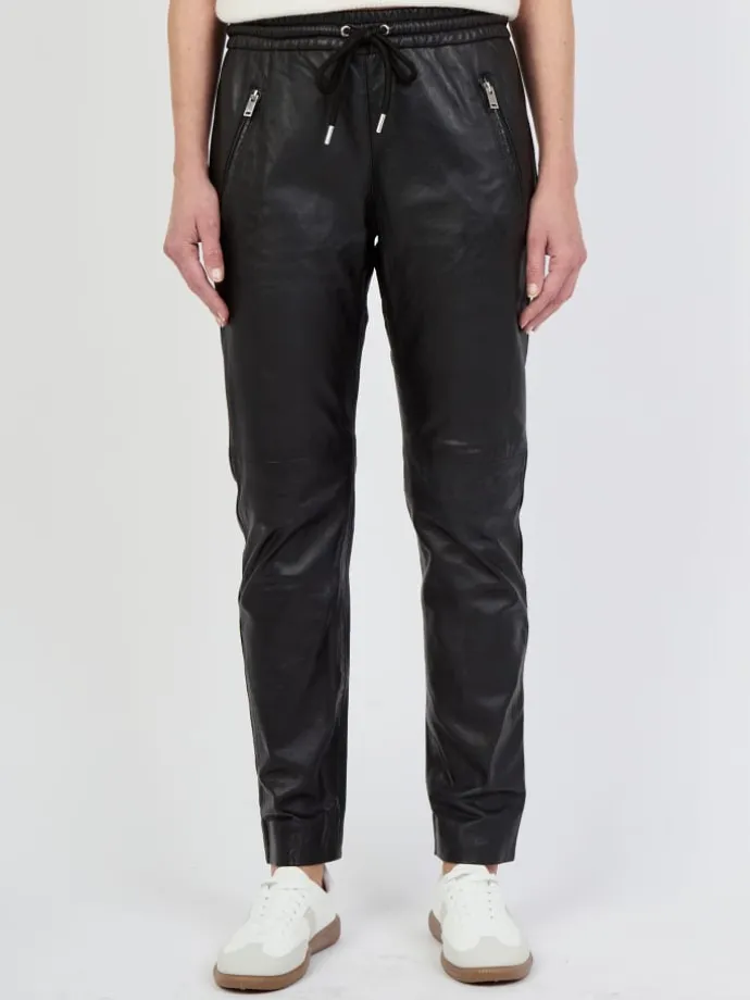 Lederhose 3102153 in schwarz