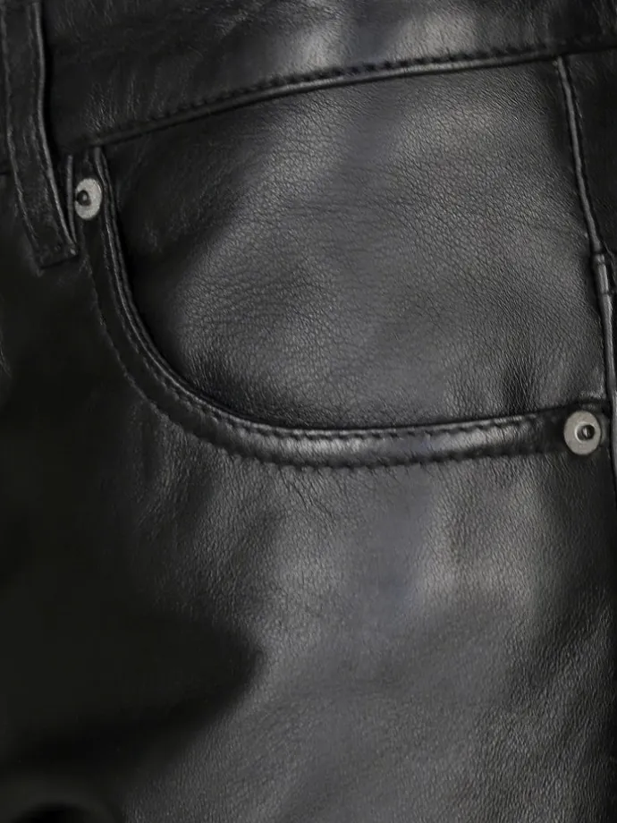Lederhose 31019444 in schwarz