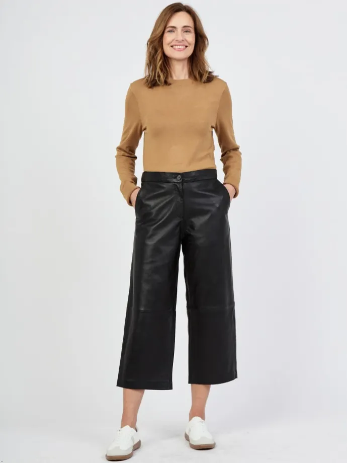 Lederhose 31023629 in schwarz