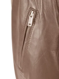 Lederhose 3102153 in taupe