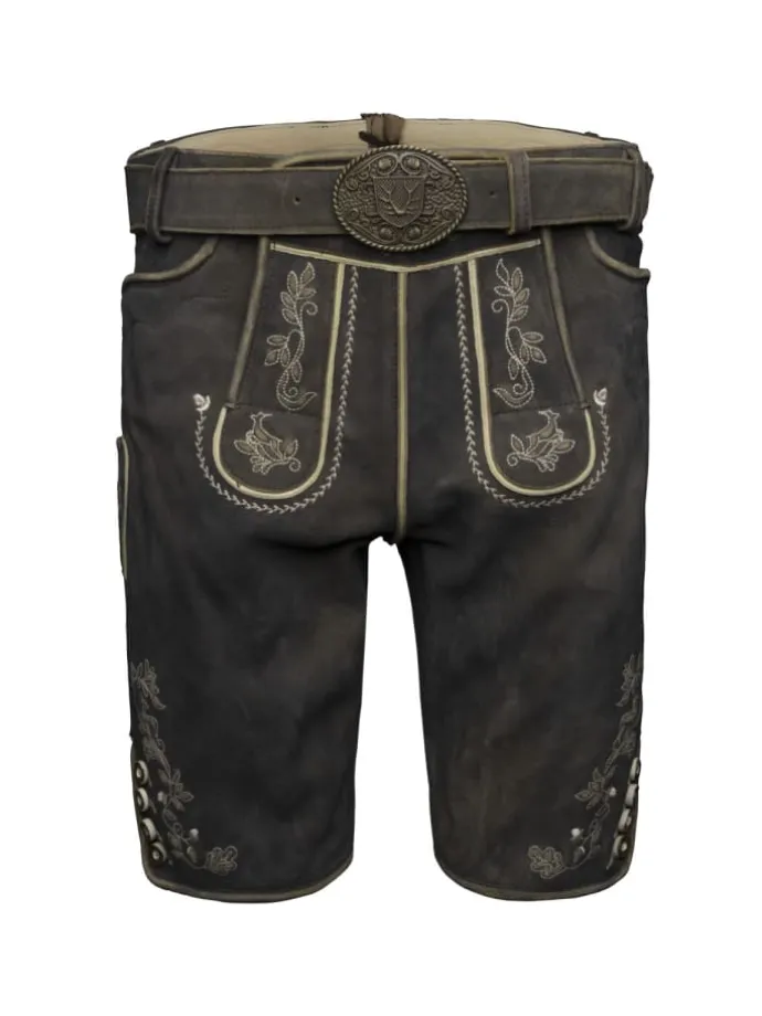 Lederhose Arendt in dunkelbraun